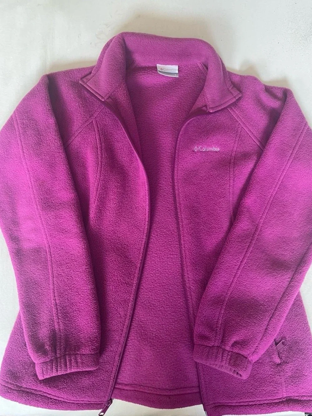 Columbia Women's Fleece Jacket - Bright Magenta